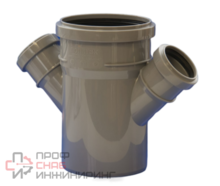 Крестовина ПП 50х50х50 45гр. Политэк