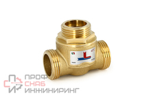 Клапан Uni-fitt Н 1" 3-ходовой термостатический 60С, Kvs 6,5, для напольных котлов, смешение боковое