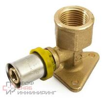 Водорозетка 16-1/2", General Fittings 5T00, пресс-резьба, нар., латунь