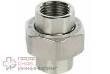 Американка ВВ никелированное 3/4 STOUT