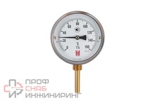 Термометр BD ТБ биметаллический 100Т/150 (0-160С)  G1/2, 1,5 рос