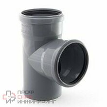 Тройник Ostendorf НТЕА Ду90/50 87гр. Ostendorf