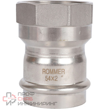 Переходник Rommer ВПр-ВР 54х2 из нержавеющей стали