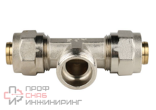 Тройник с наружной резьбой, обжимной, тип SFS-0011, Stout Ду20х3/4х20