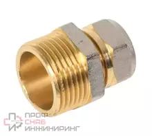 Фитинг RVC МУФТА М/П соединитель Ду-20*1,0" н/р RVC /00661