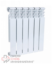 Радиатор биметаллический Plus BM 200 8 секций RAL9016 ROMMER