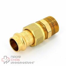 Американка 42-1 1/2" Viega Sanpress, 2265, пресс-резьба, нар., бронза