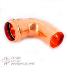 Отвод 45° 28-28 Viega Profipress, 2426.1, пресс-пресс, медь, однораструбный