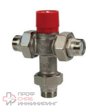 Термостатический смесительный клапан с отводами 1" - Kv 2,0 Giacomini