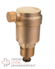 Авт. воздухоотводчик GALA 9801, корп. латунь, р/р, PN16, -10...+100°C, Ду25