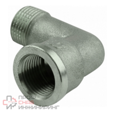 Угольник 90° ВВ, 1 1/2", 1 1/2" TIN латунь ELSEN