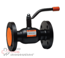 Шаровой стальной кран ADL фланец/фланец, с рукояткой, Ду 15-150, Ру 16-40, КШТ серия 12, Бивал