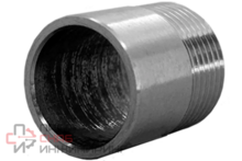 Ниппель резьбовой нержавеющая Newkey, AISI304 DN 8 (1/4")  (CF8)  PN16