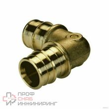 Угольник Giacomini PE-X лат радиал Дн40х90гр