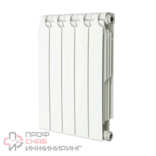 Радиатор отопления Теплоприбор БР1-350/04 НПЛ биметаллический, с межосевым расстоянием 350мм, 4 секции, нижнее подключение слева