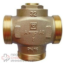 Клапан смесительный HERZ Teplomix для повышения темп обратки DN25 байпас не отключ