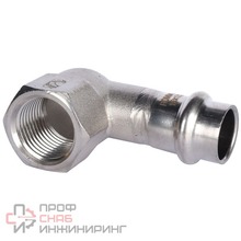 Угольник-переходник Rommer ВПр-ВР 15х1/2 из нержавеющей стали