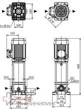 Насос Wilo MEDANA CV1-L.405-1/E/E/10O