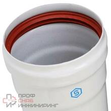 Элемент дымохода Stout D80 труба 500 мм п/м