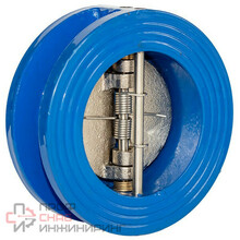 Клапан обратный двухстворчатый РИДАН ЗОД Ду50 Ру16 чугун межфланцевый 082X4050