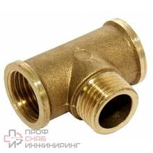 Тройник НИКЕЛЬ T1/2г*1/2г*1/2ш "ViEiR"