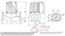 Циркуляционный насос Wellmix WRE BASIC 65-120 F_380V