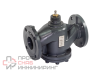 Клапан регулирующий Ридан VF-2R PN16 DN125 Kvs200 Tmax130, 2-х ход., седельный, фланец,чугун
