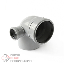 Отвод PRO AQUA Comfort с выходом левый 110x50/87,5 градусов