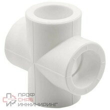 Крестовина THERMOLIGHT PP-R 25 белый (20/140)