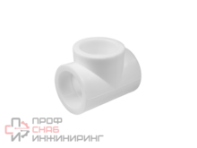 Тройник полипропиленовый соединительный КОНТУР PP-R D50