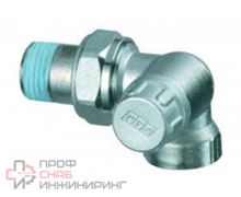 Вентиль запорный трехосевой FAR правосторонний, 1/2" ВР