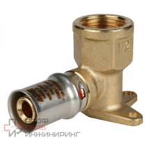 Угольник с креплением 16*1/2 пресс STOUT