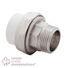 Муфта комбинированная разъемная РосТурПласт наружная резьба 75-2 1/2"