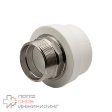 Муфта комб. нар 63х2'' под ключ EVER® plast белый