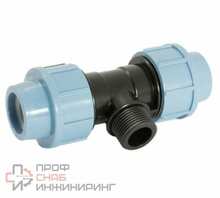 Фитинг для труб ПНД Unipump D25x3/4" (Наружная резьба)