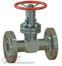 Задвижка МЗТА 31с77нж PN 25 DN 15 исп. C с фланцами крепежом