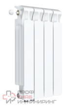 Радиатор биметаллический Rifar Monolit Ventil 500/4, левое подключение, 50 мм (без H-образного узла)