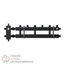 Блок коллекторный на 6-7 выходов (вверх-вниз) Royal Thermo стрелка 60 кВт с кронштейнами