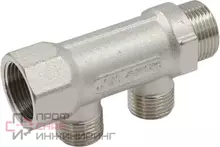 Коллекторы латунные Okseler 3/4x1/2НР 2 выхода