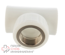 Тройник Valfex PPRC 25х1/2"Мх25 пайка-резьба внутренняя