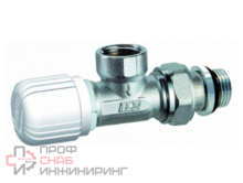 Вентиль термостатический угловой с горизонтальной буксой FAR 1/2"ВР, EPDM