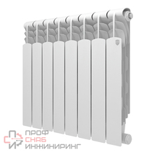 Радиатор биметаллический Royal Thermo секционный 500/80/8 боковое подключение