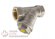 Фильтр сетчатый Valfex для ГАЗА 1/2" ВР/ВР латунный под пломбу НИКЕЛИР-Й 46Б5фт VF.193.LN0.012.Bir