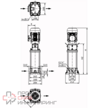 Насос Wilo HELIX FIRST V 602-5/16/E/S/400-50
