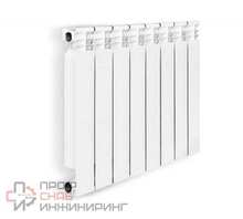 Радиатор Oasis биметаллический секционный 500/100/12 боковое подключение