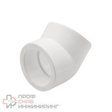 Уголок Акватек 45° 40 белый
