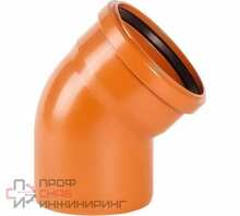 Отвод AquaViva DN160х45гр в/к