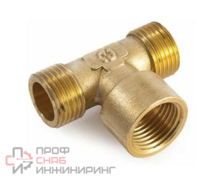 Тройник General Fittings 2700 1/2"-1/2"-1/2" наружная-внутренняя-наружная