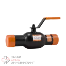 Кран шаровой под приварку DN65, PN25, ADL БИВАЛ КШТ 10, сталь, с рычагом