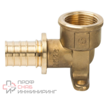 Угольник настенный с креплением 25xRp 3/4", Stout